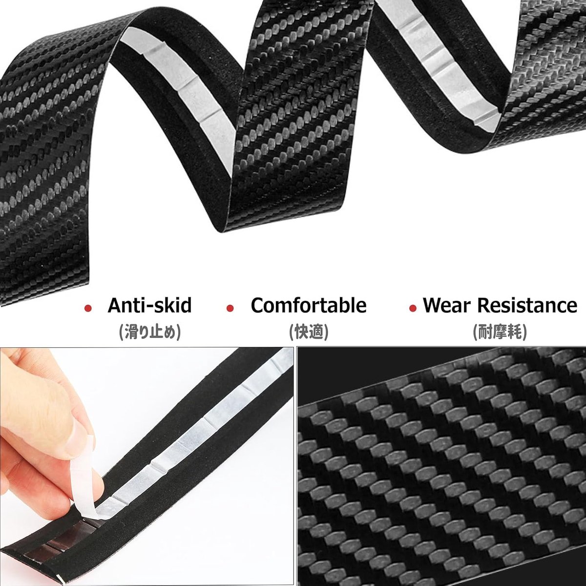 Azarxis Handlebar Tire Road Bike 2 Pieces Handlebar Straps Bicycle PU Handlebar Tape 210 * 3cm Handlebar Straps Road - ShopVlot