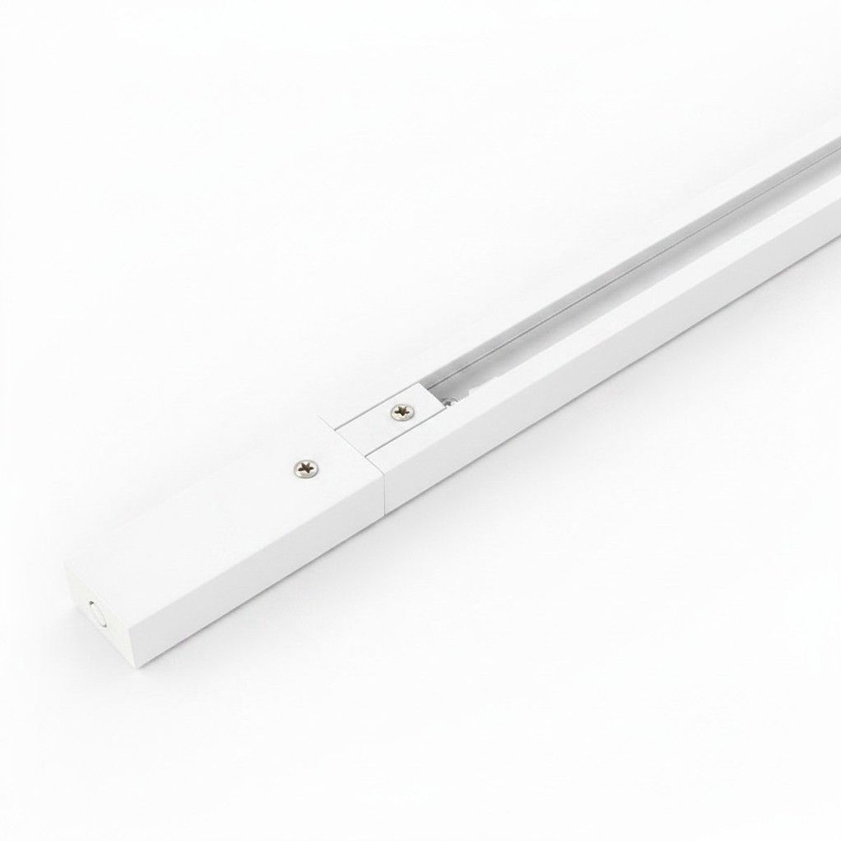 HOFTRONIC Taros - 1-fase Spanningsrail 1,5 meter - Wit - 3 jaar garantie - Incl. Adapter en eindkap