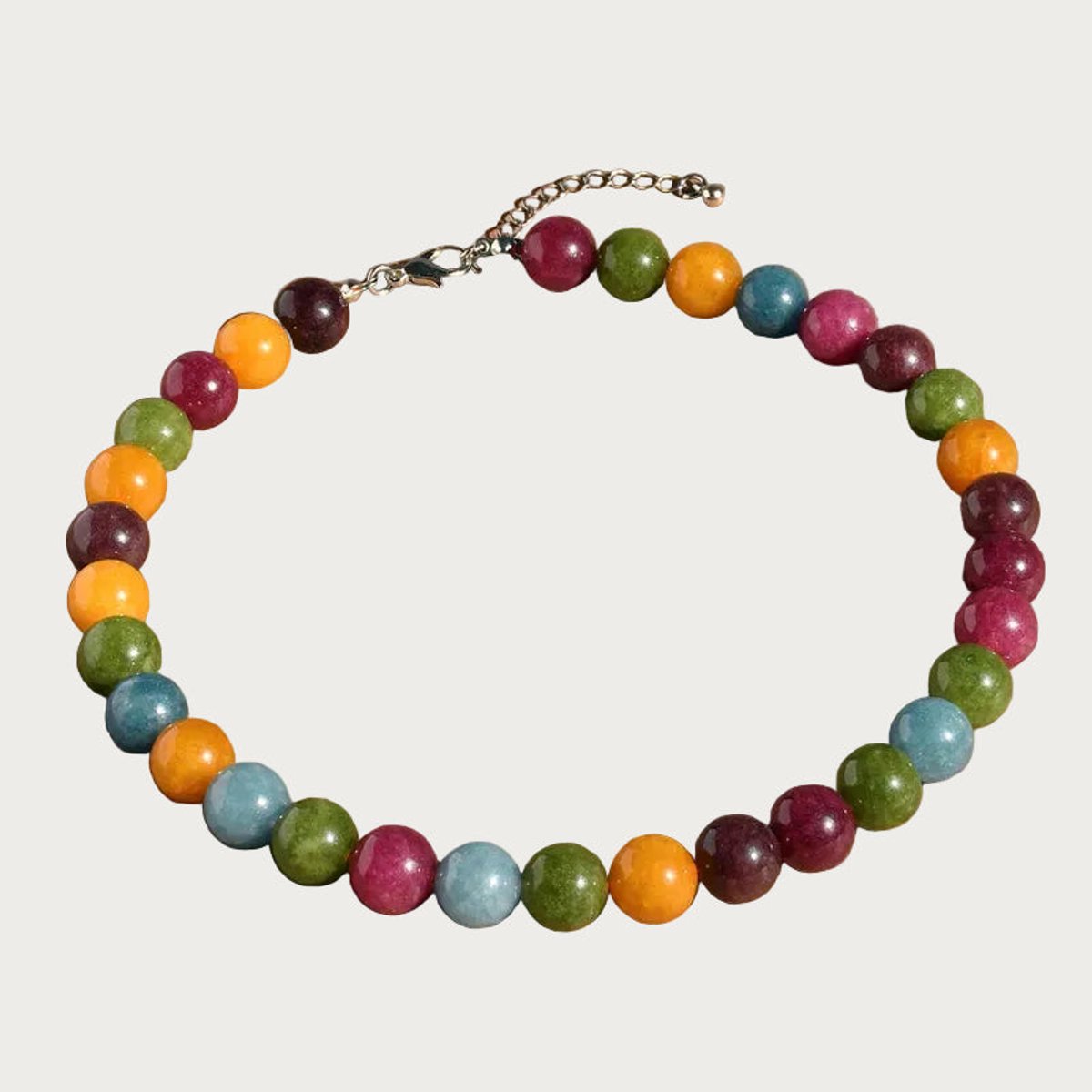 Rosalie - Kralenketting - Natuursteen - -