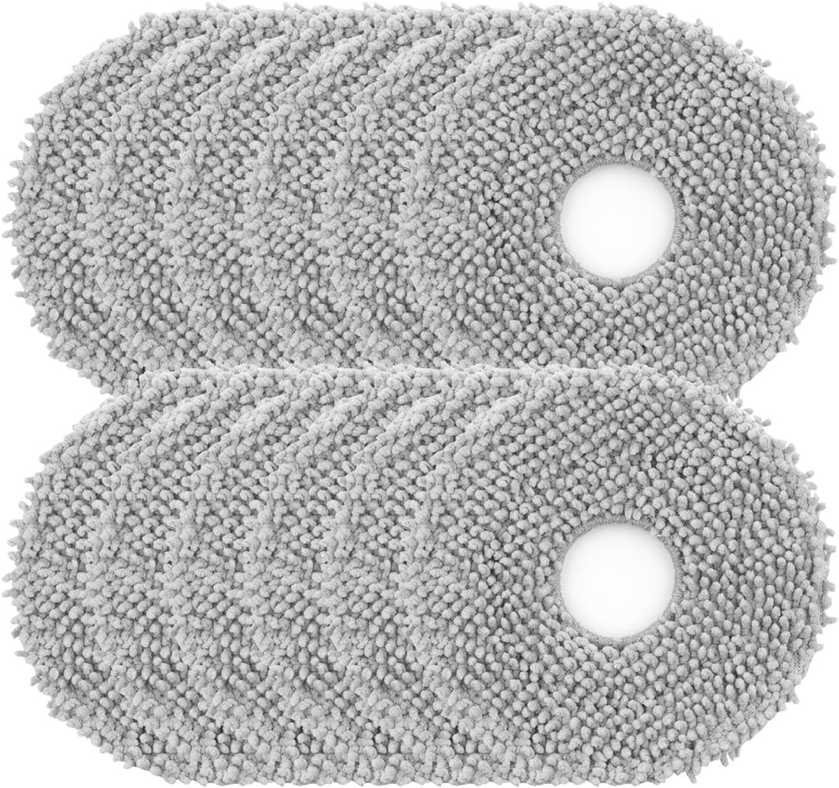 Mop cloths for Roborock Qrevo S, 12 accessories spare parts for Roborock QRevo, Qrevo Pro, Qrevo Master, Qrevo Plus - ShopVlot