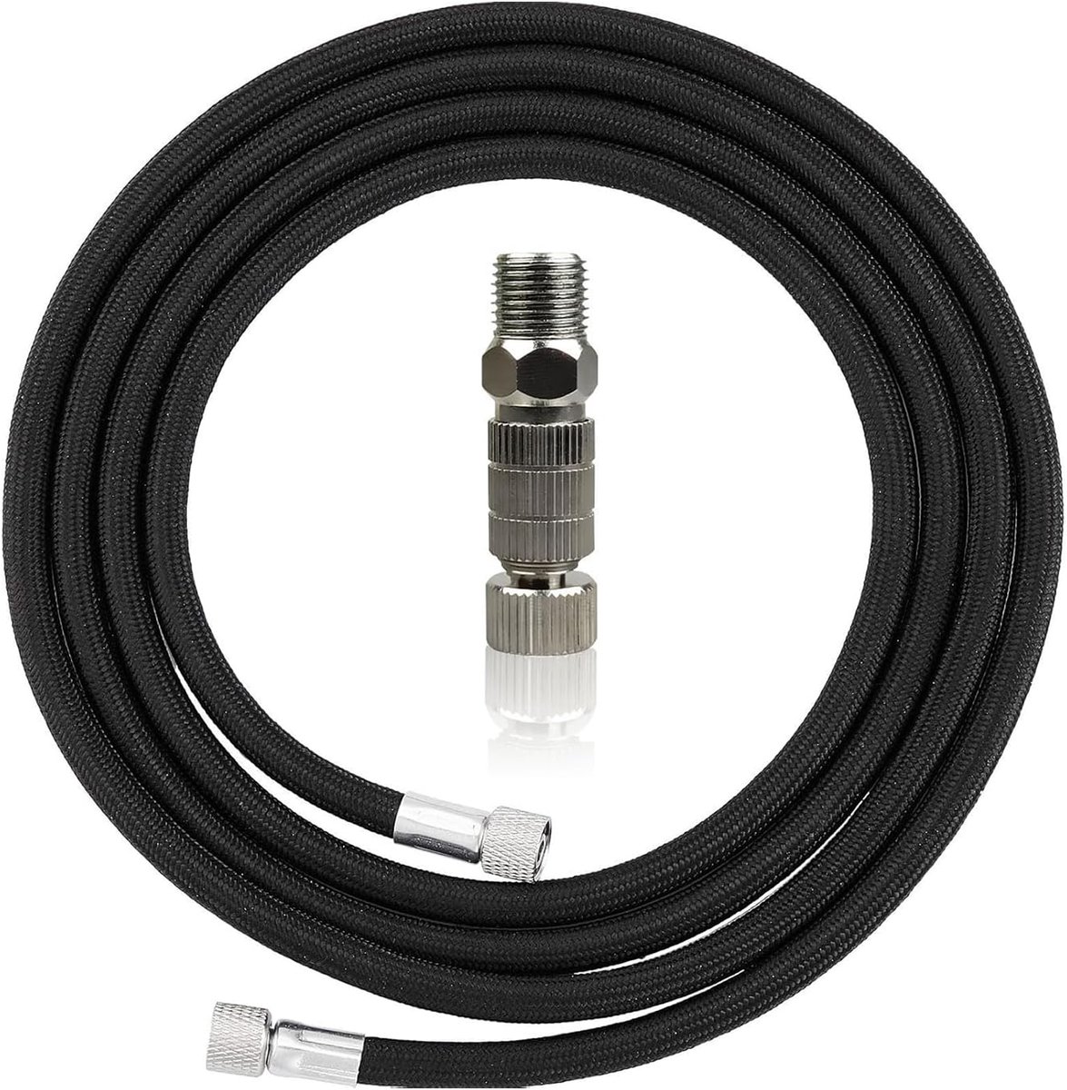 3 m airbrush hose, black compressor airbrush air hose with standard G1/8 fittings on both ends, with G1/8 quick - ShopVlot