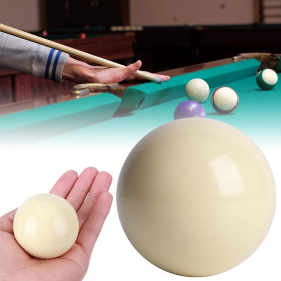 DEWIN Cue Ball,White Billiard Ball Billiard Training Ball Cue Ball Snooker Pool Table Training Spot Cue Ball Standard - ShopVlot — afbeelding 4