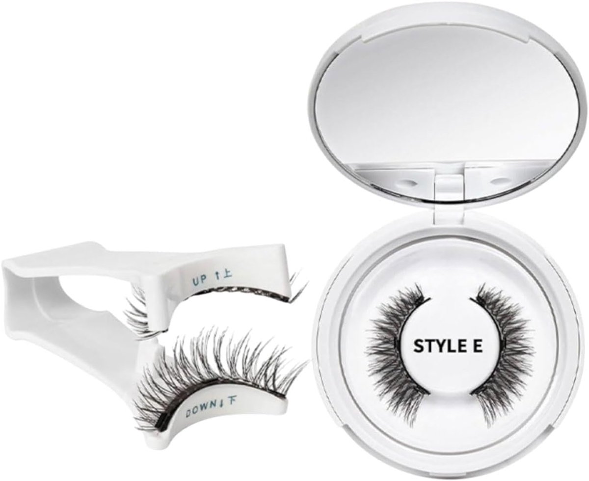 1 Pair Reusable Magnetic Eyelashes with Applicator, Natural Look, Magnetic Eyelash Set, No Glue Required, Magnetic - ShopVlot