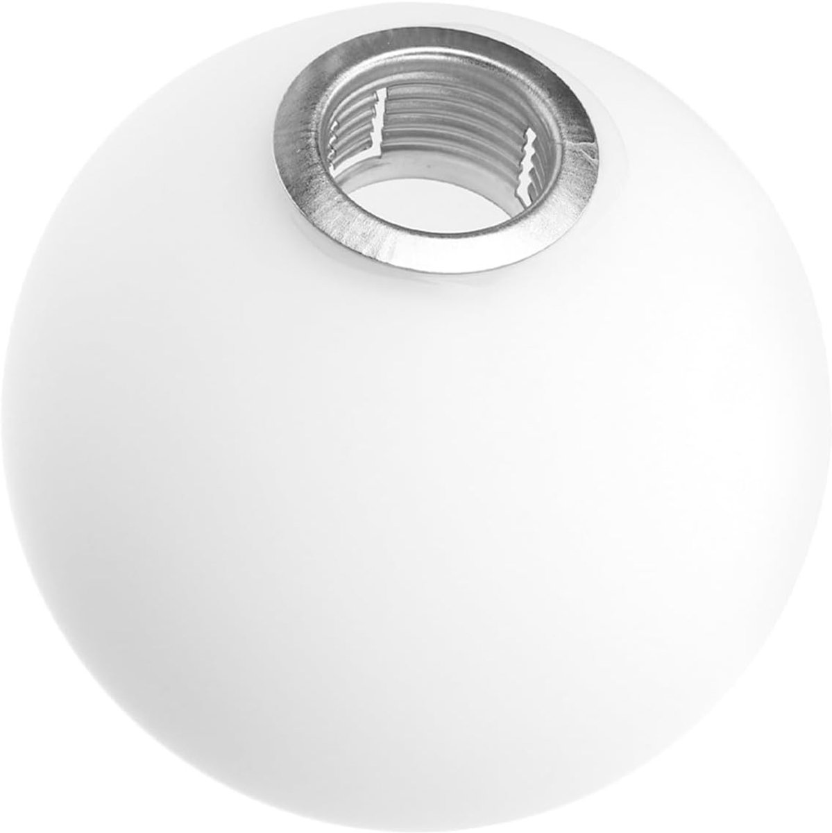 Angoily Glass Lampshade Ball Replacement Lamp Shade for Chandelier Pendant Lamp 120mm White Spherical Protection - ShopVlot