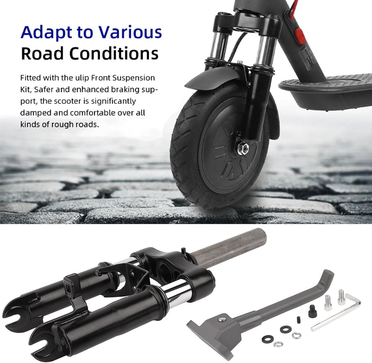 Aisny Suspension Fork, Suspension for Segway Ninebot Max G30D G30LD G30D 2 G30LE E Scooter Shock Absorber Shock - ShopVlot