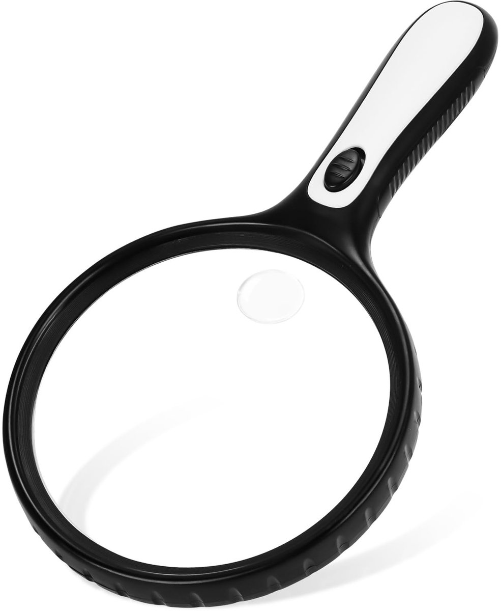 Solidchoice - Vergrootglas met 24 Lichten voor Lezen en Inspectie