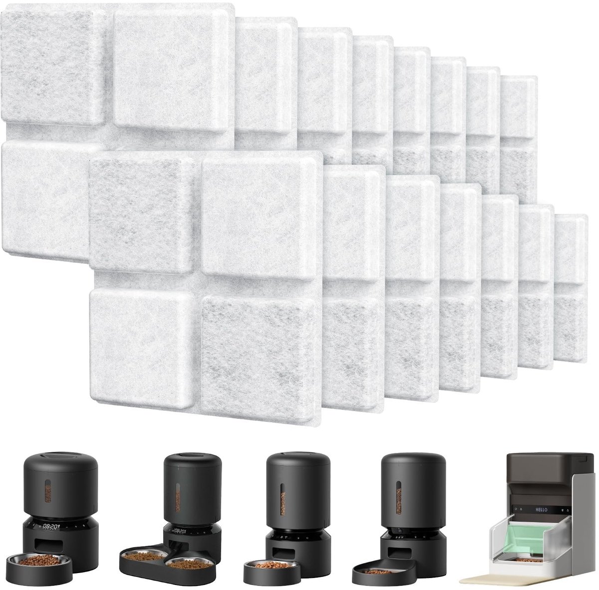 Solidchoice - 15 Stuks Drogen Anti-Geuroverfilters voor Huisdieren