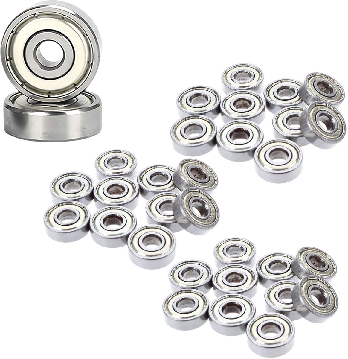 Solidchoice - Set van 30 Miniatuur Kogellagers voor Diverse Toepassingen
