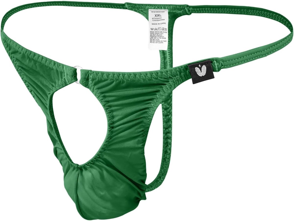 Mens thongs mens thong tanga men sexy underwear for man thongs open front - ShopVlot