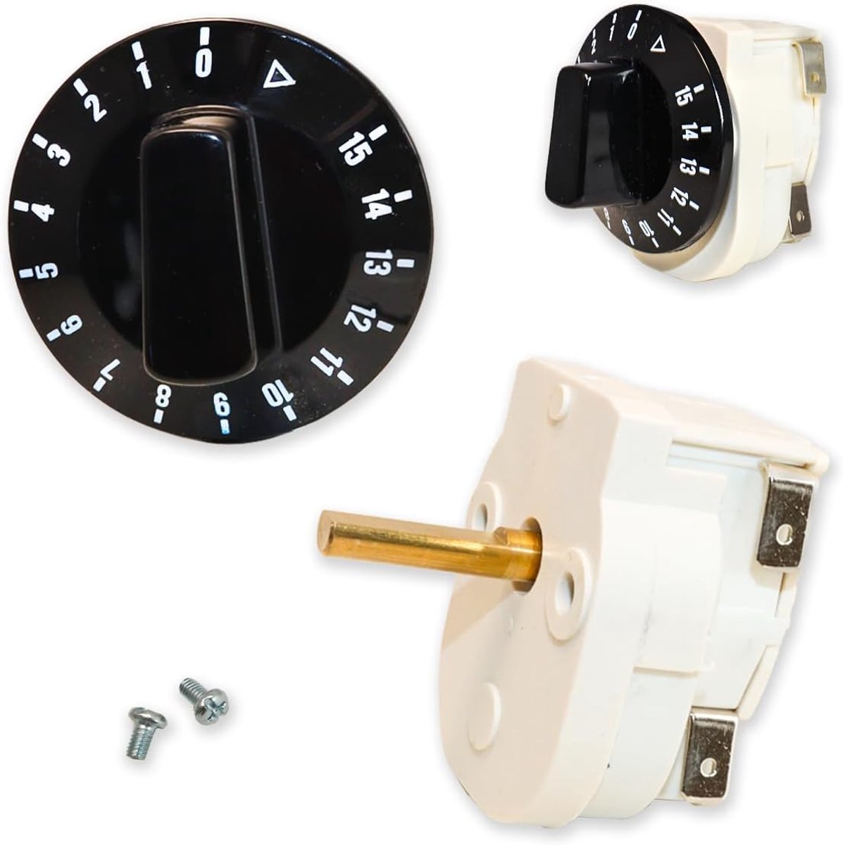 GOLDMAN SERVICE Mechanical timer for toaster and household appliances in hospitality and at home. Timer: 15 minutes - ShopVlot