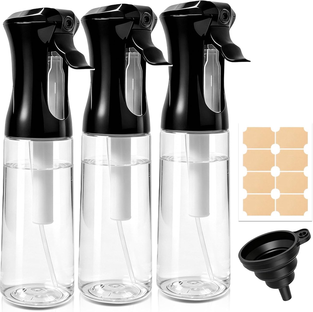 Spuitfles 300ml - Continu mist - Ultra-fijne spray - Perfect voor haar, planten en schoonmaak - ShopVlot