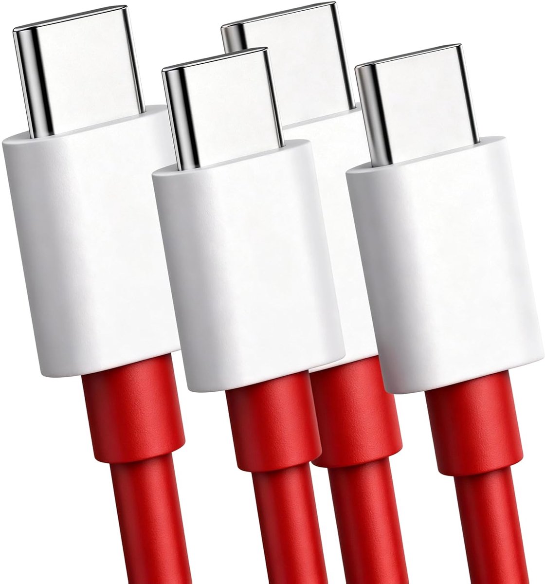 USB naar USB-C Kabel 1 Meter - 2 Pack - 100W SUPERVOOC compatibel - Voor OnePlus smartphones - ShopVlot