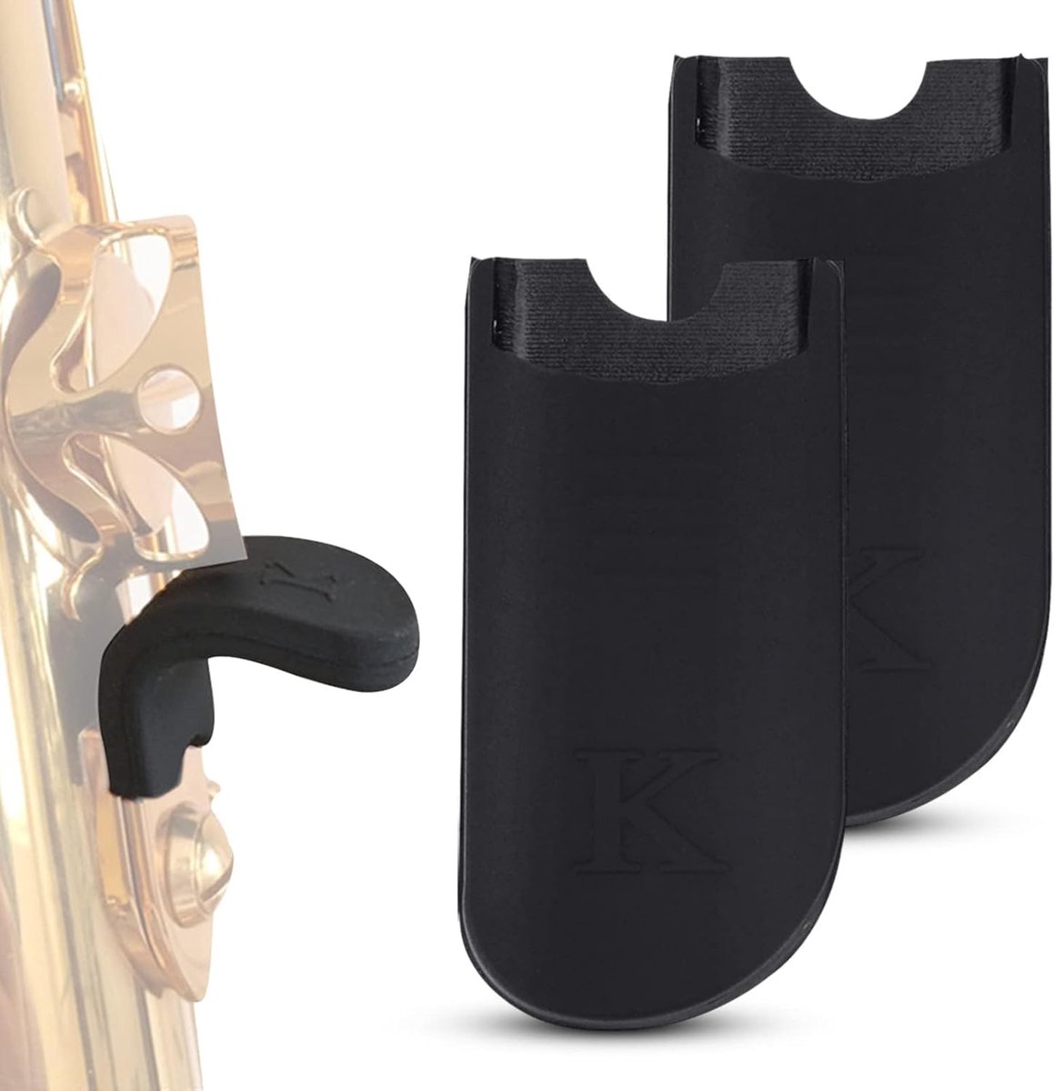 Saxofoon Duimsteun - 2 Stuks Rubber - Comfortabel - Ondersteunt de duim bij langdurig spelen - ShopVlot