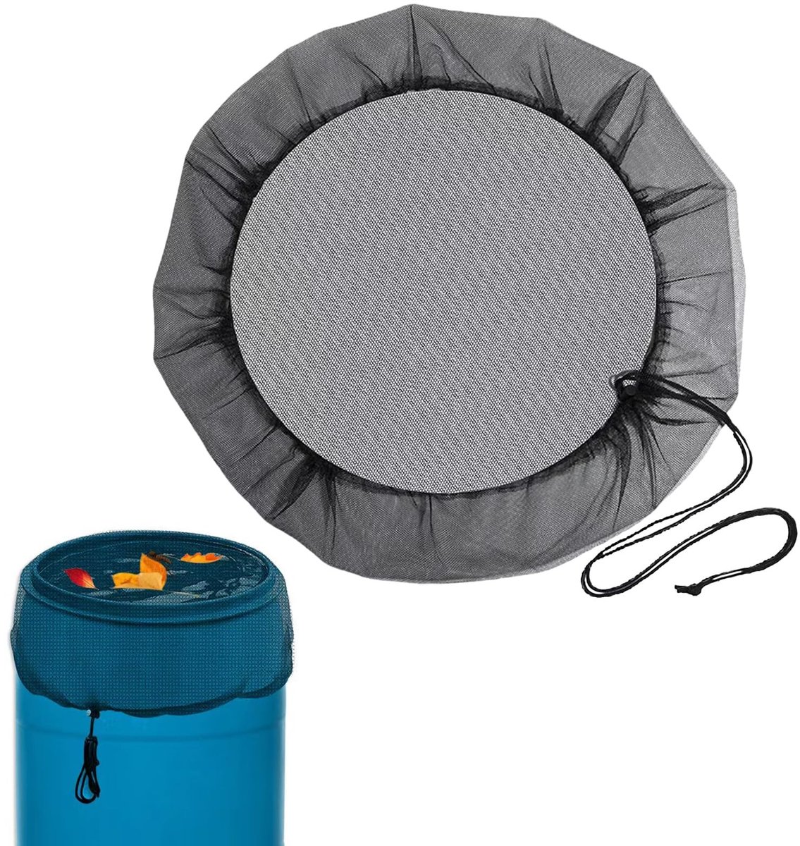 Solidchoice - Regenwater Tanknet met Trekkoord voor Bescherming
