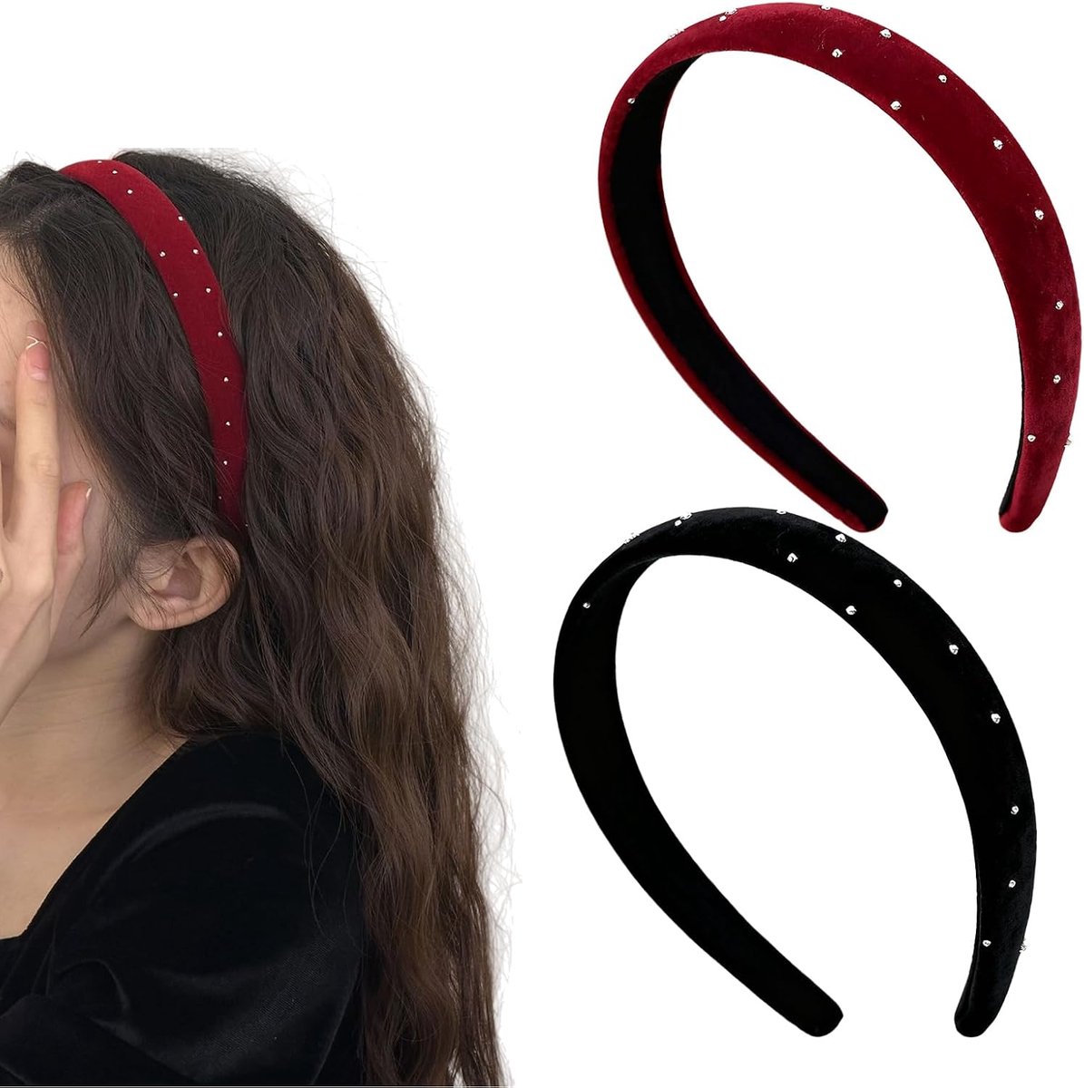 Fluffy Hairband Ladies Elegant Hair Accessories for Party Party - ShopVlot
