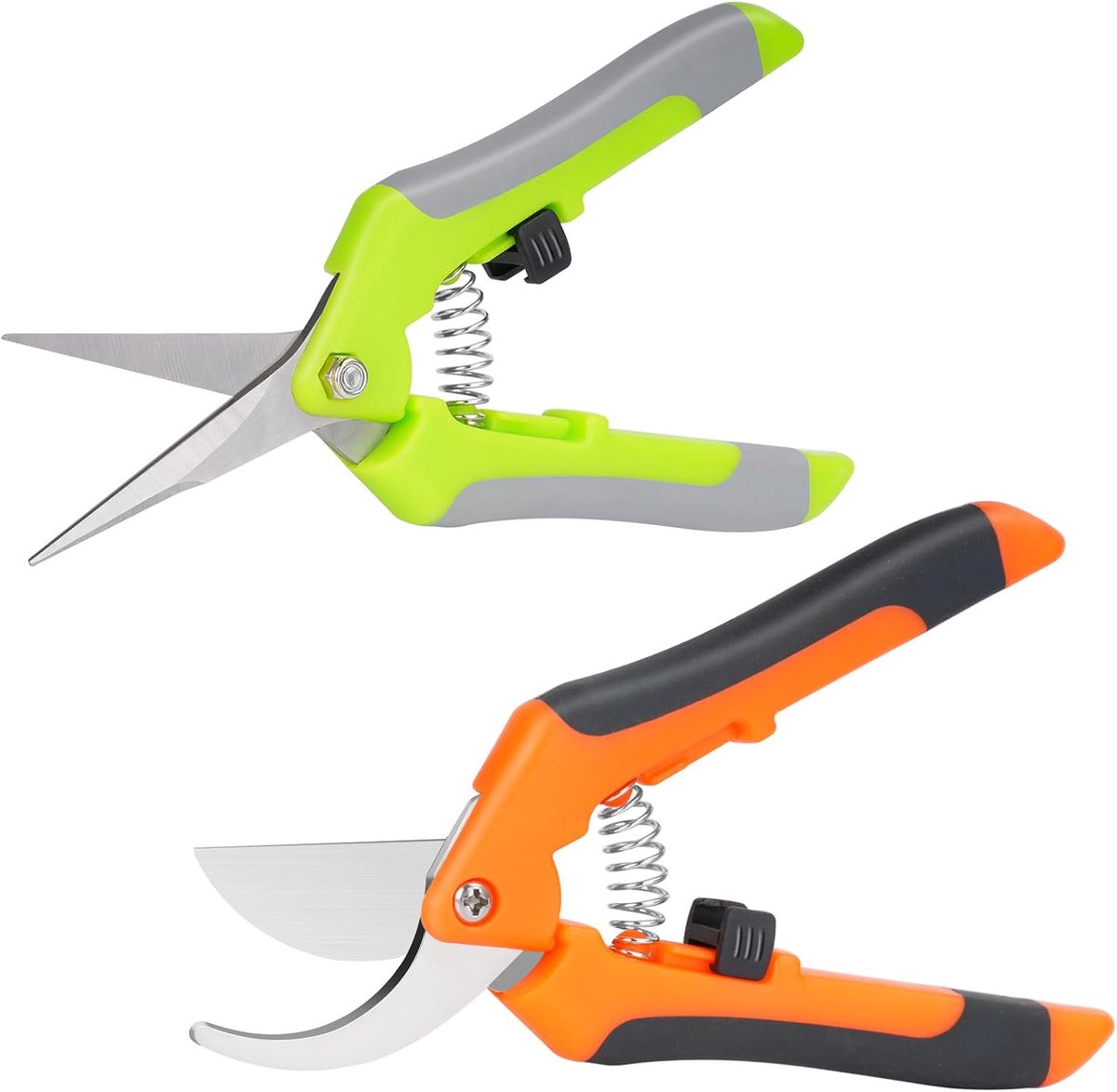 Fruit Pickers and Tree Scissors Set of 2 Garden Shears Rose Scissors Flower Scissors for Garden Bonsai Flowers Plants - ShopVlot