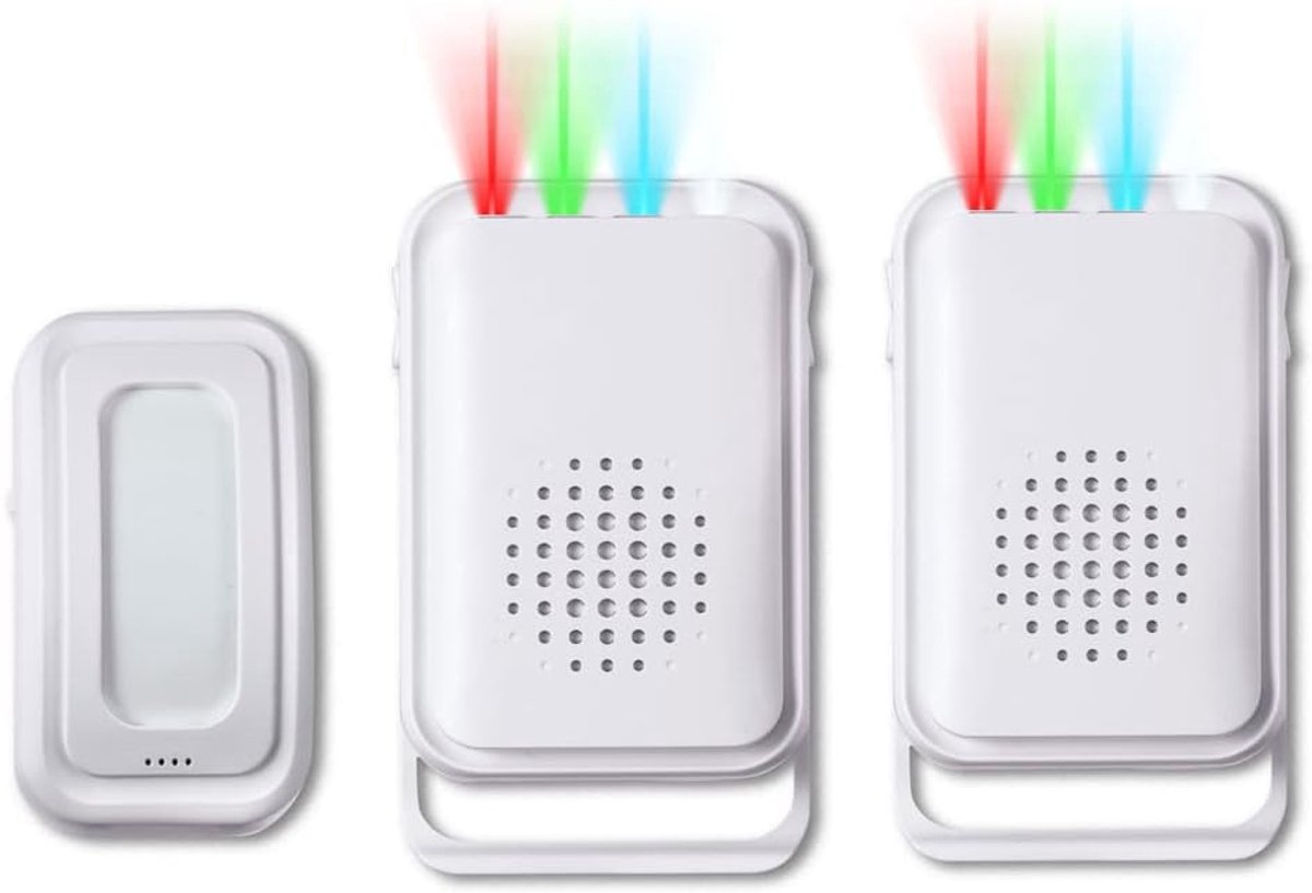 Motion Sensor Detector Doorbell for Business Store Entry Alert, Welcome Buzzer Monitor Doorbell Alarm for Elderly Home - ShopVlot