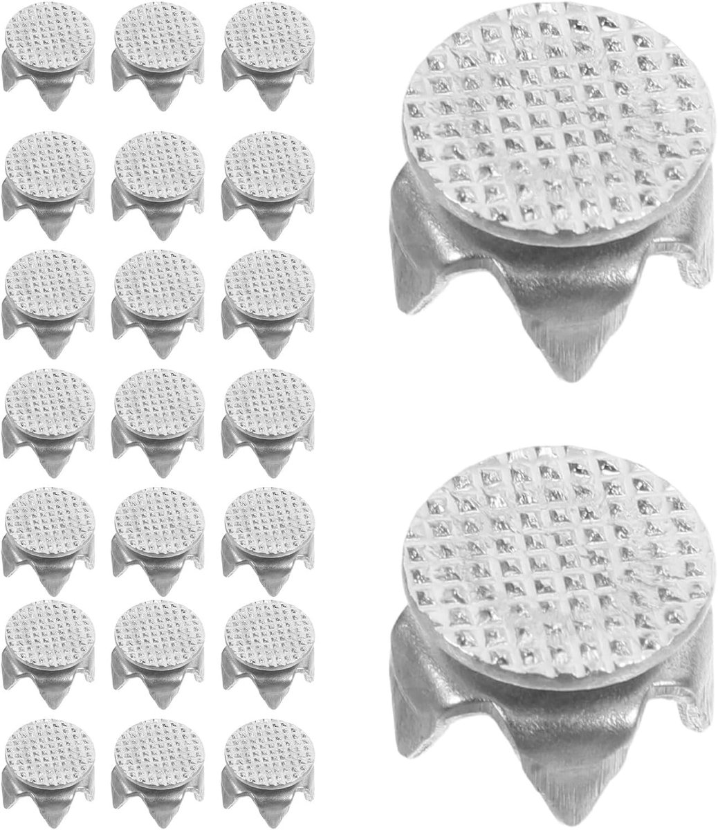 50 stuks schoenspikes van zeer sterk staal, antislip, vervangende tractieschoenen voor outdoor sneeuwschoenen - ShopVlot