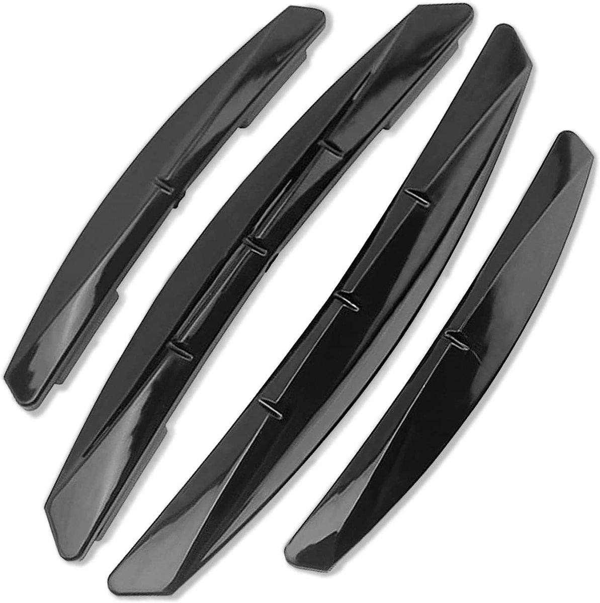 Pack of 4 Rubber Door Edge Protectors Car Door Edge Protection Anti-Scratches Decorative Stripes Car Door Edge - ShopVlot