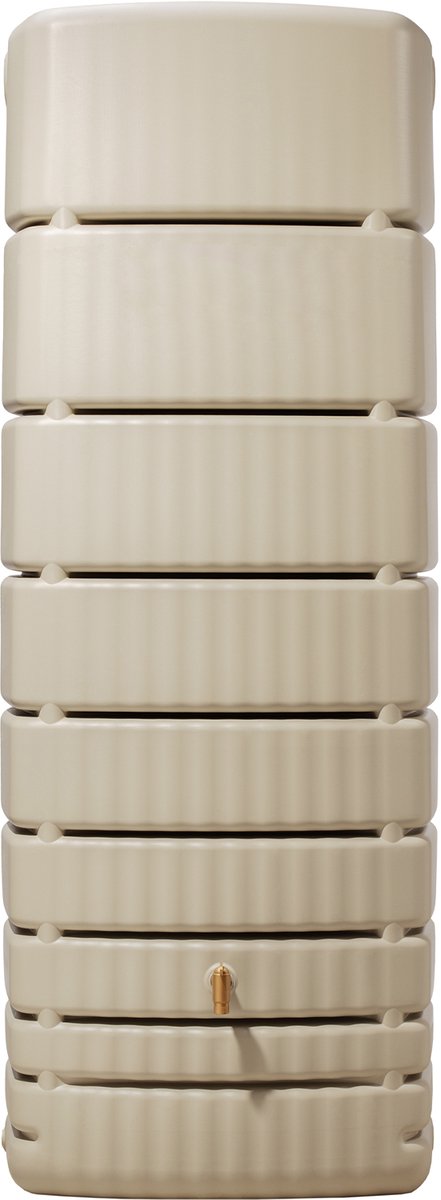 4rain SLIM wandtank 650 L zandbeige