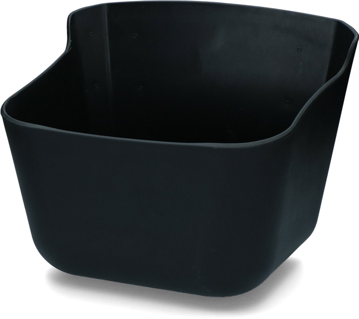 Mestboy opraapbak los 78 cm zwart