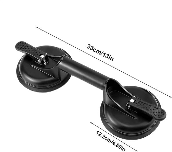 Vloerspleet Hersteltool - Laminaat Gereedschap - Vloeren Repareren - Schadevrije Installatie - 33 x 13 x 8.5 cm - Zilver — afbeelding 2