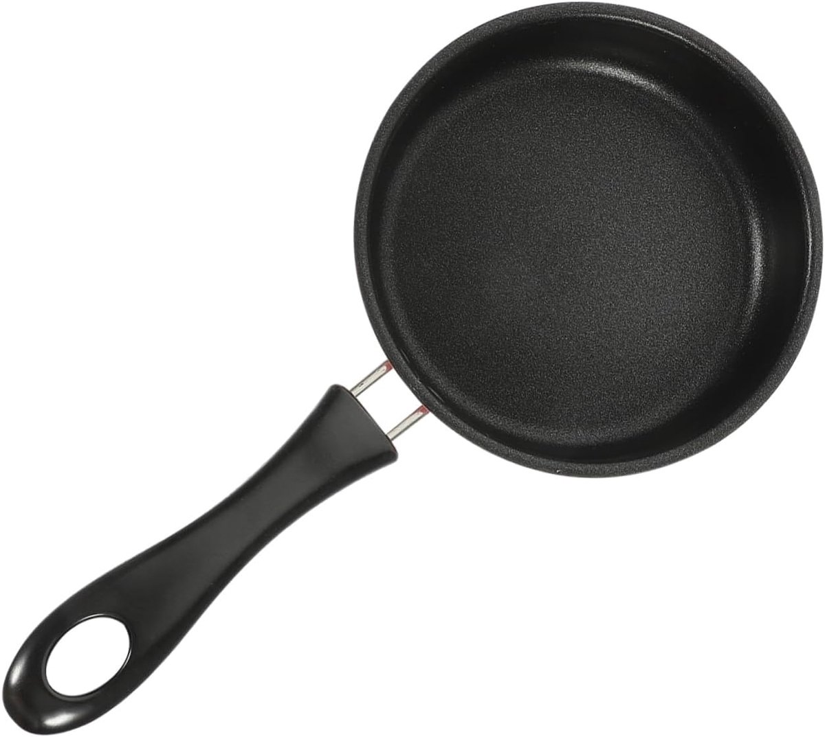 Mini Koekenpan - Omeletpan Wok - Ontbijt Maken - Antiaanbaklaag - 25x13x3CM - Roze