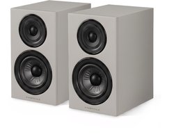 Wharfedale Diamond 12.0i Boekenplank Speakers – Stereo Hifi Set – 2-weg Luidsprekers – Compact Formaat – Passieve Speakers – Grijs