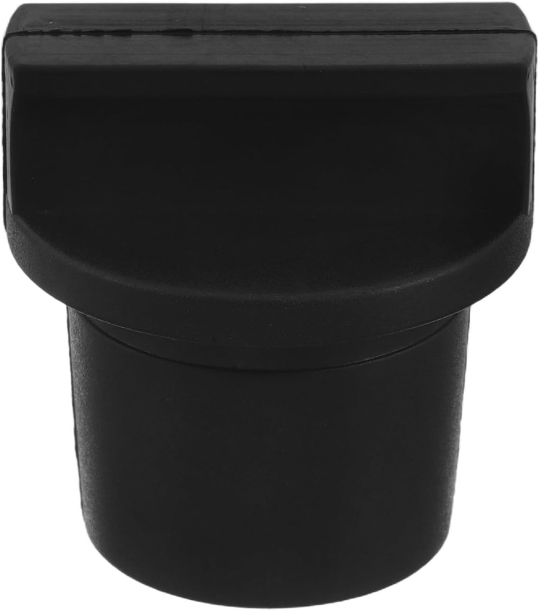 Roeimachine Tankplug - Waterdichte Seal Stopper - Onderhoud Fitnessapparaat - Eenvoudige Installatie - 3.70X3.50X3.50CM - Zwart