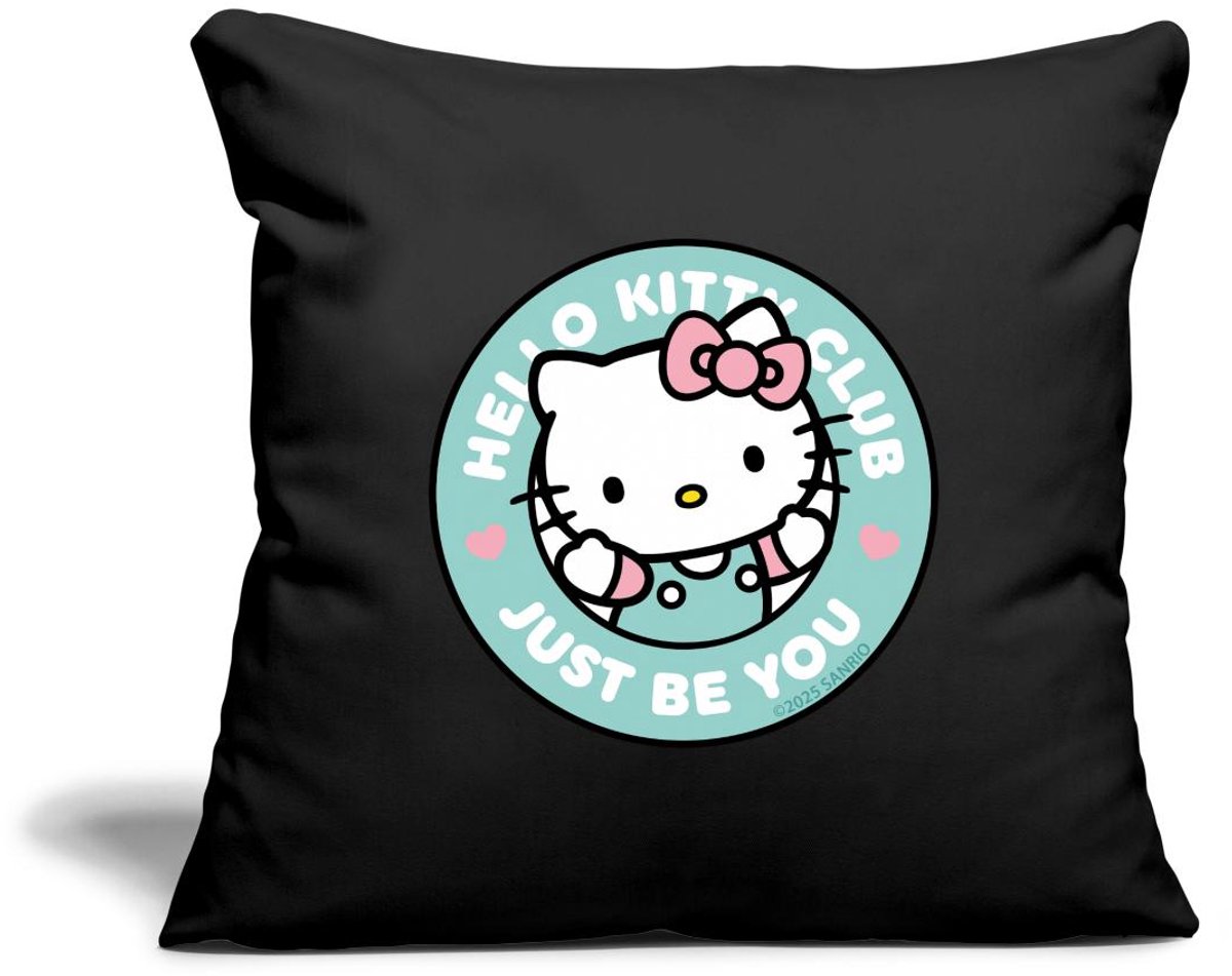Hello Kitty Just Be You Hello Kitty Club Sierkussenhoes, 45 x 45 cm