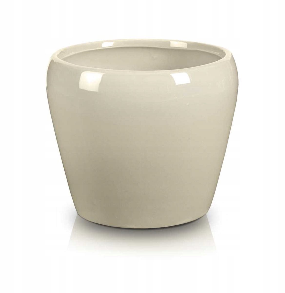 Polnix - Keramische Bloempot - Creme