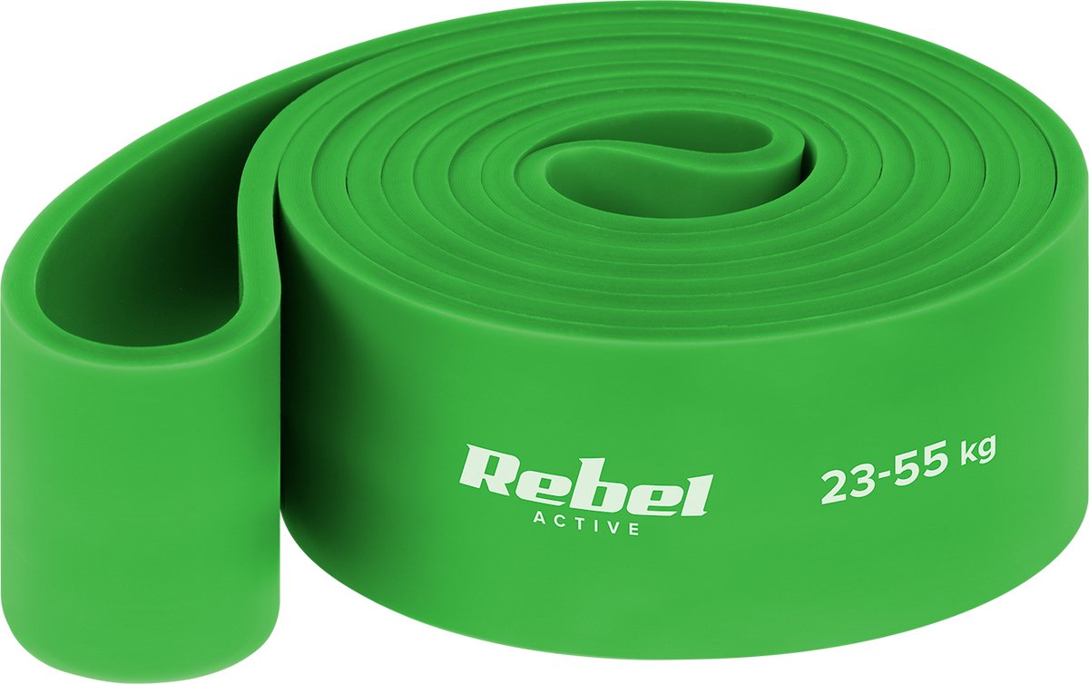 Rebel Active Serie - Weerstandsband - 23-55 kg - TPE - Groen