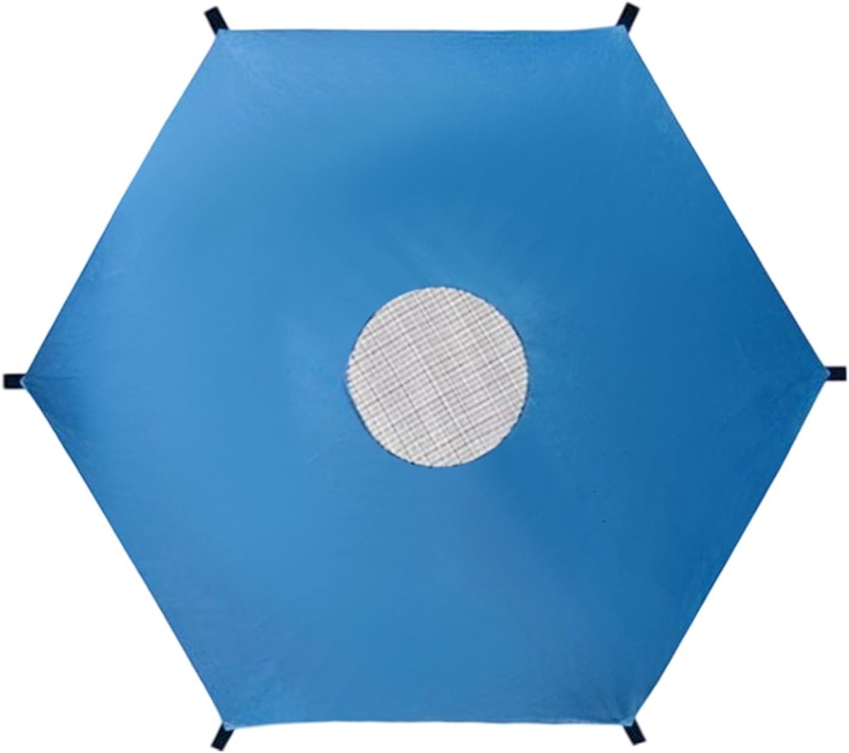 Trampoline Afdekhoes - Luifel Zonnescherm - Tuin Bescherming - Waterdicht Winddicht - 3 Meter - Zwart