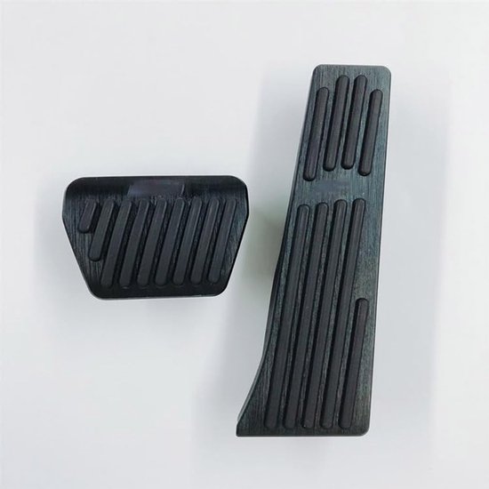 Auto Pedaal Hoesjes - Voetpedaal Covers - Sportieve Look - Antislip Oppervlak - 50 x 10 cm - Zwart — afbeelding 5
