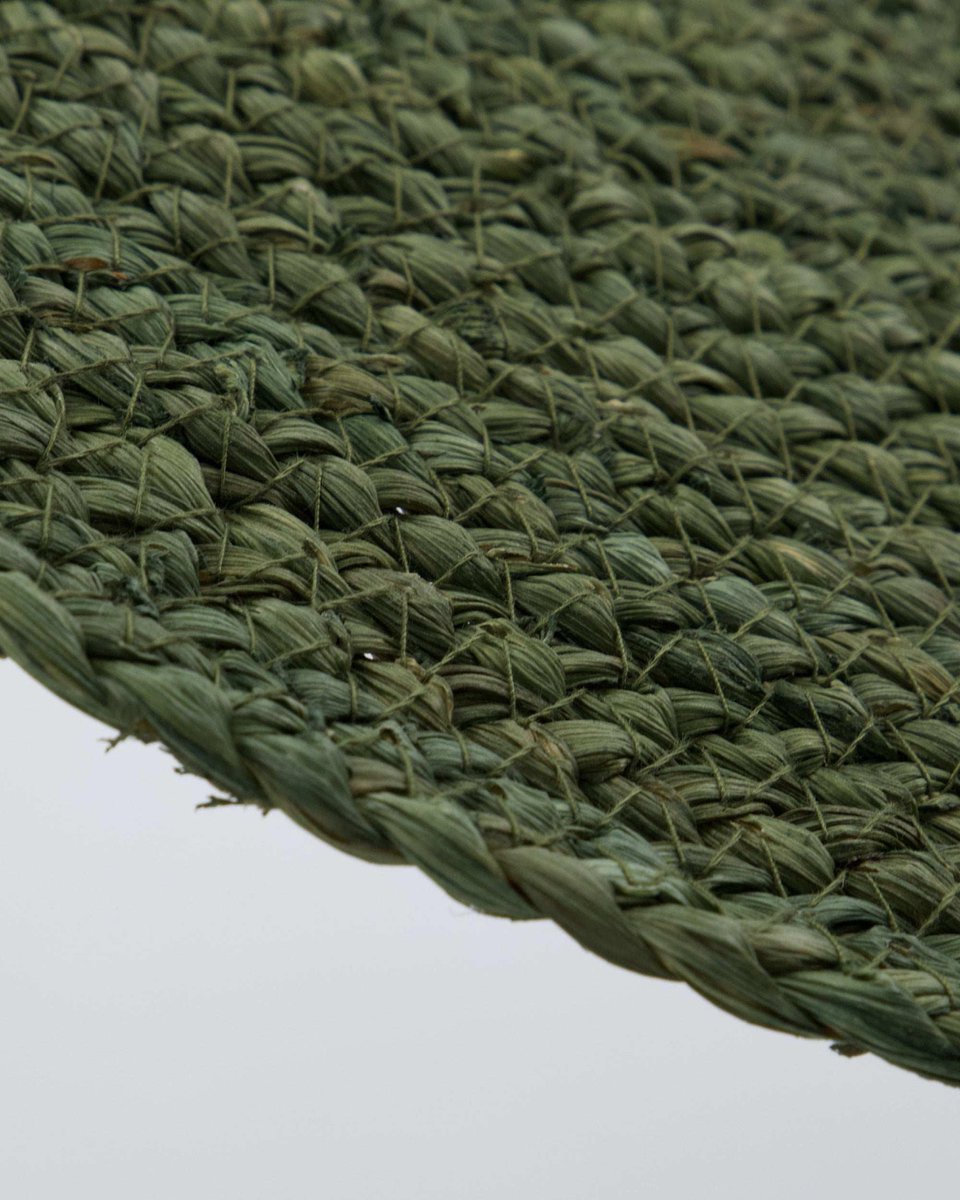 Placemats Circle groen - 4 stuks