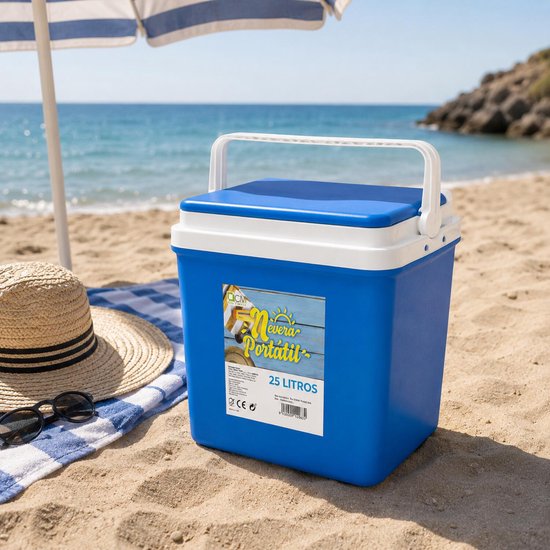 CM Iceberg koelbox - 25L - kunststof - blauw - 37 x 25 x 37 cm van CM — afbeelding 3