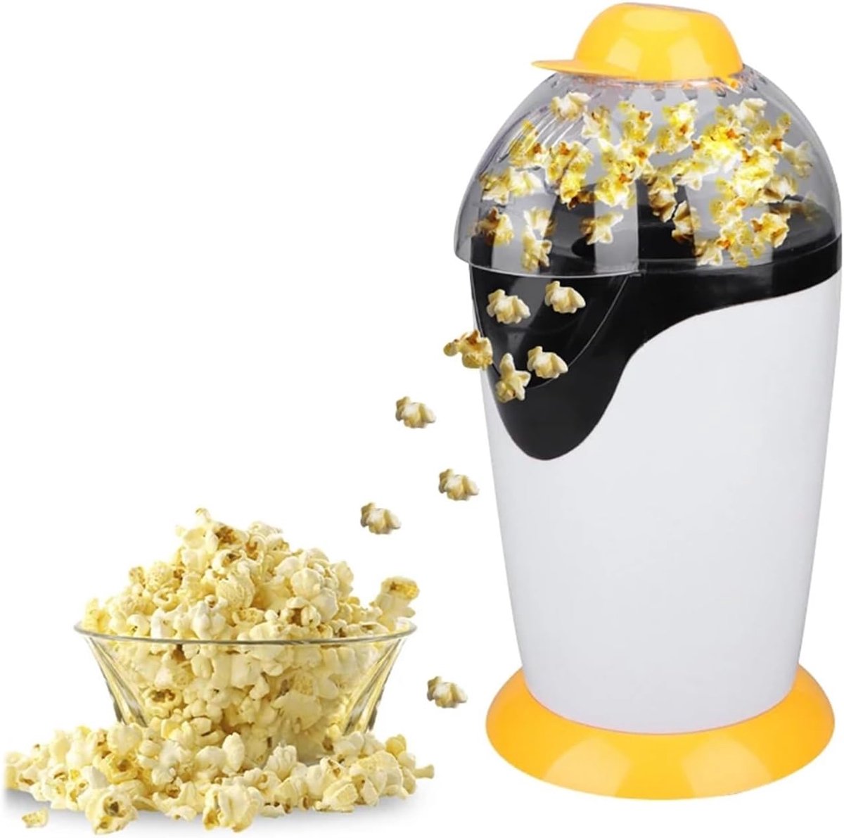 Popcornmachine - Popcornmaker - Thuisfilms kijken - Volautomatisch - 1200 W - Rood