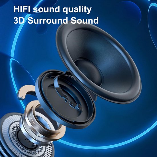 Kussen Speaker - Onder Kussen Speaker - Diepe Slaap - Botgeleiding Stereo - 15.5 cm - Wit — afbeelding 2