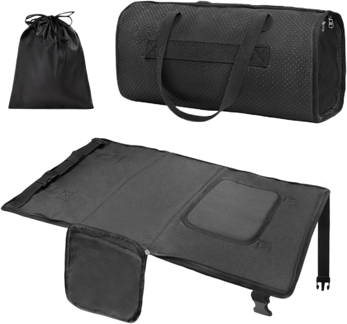 Vliegtuig Bed Peuter - Vliegtuig Stoel Extender - Reiscomfort Kinderen - Antislip Stabiliteit - 30 x 26 x 5 cm