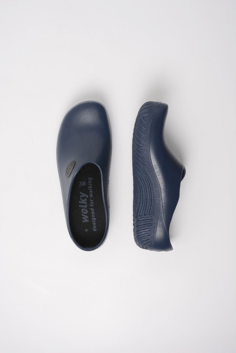 Wolky Dames Klompen 02550 OK Clog-Klomp Blauw