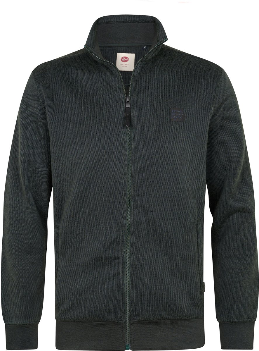 Petrol Industries - Heren Sweatvest forgeline - Groen - Maat S