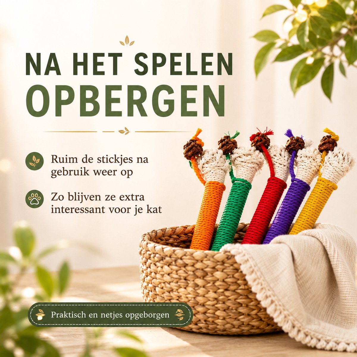 BronStore Twenty4seven Kauwstokjes voor Katten 5 Stuks thumbnail 2