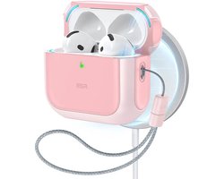 ESR Halolock Orbit Hybrid Hoes Geschikt Voor AirPods 4 (AirPods 4e Generatie) (2024) Magsafe Roze