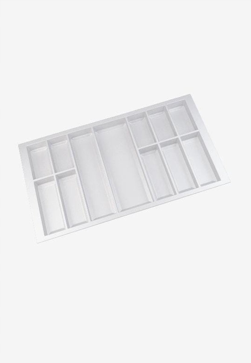 Peka CLASSICO 900 bestekbak wit 840x490mm - op maat te snijden