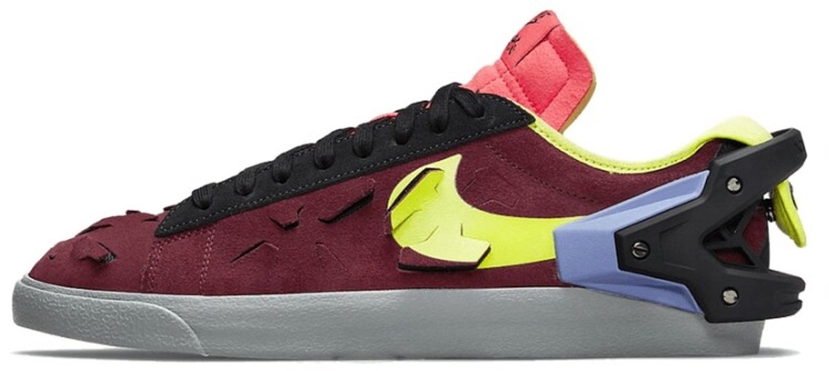 Nike Blazer Low Acronym Night Maroon Bordeauxrood