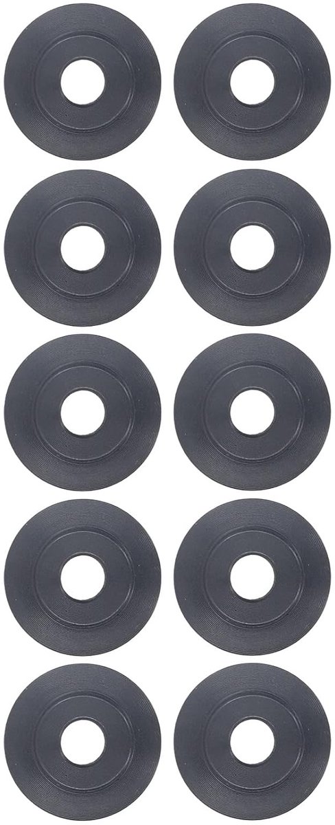 Pijpsnijders 10 stuks - 3.8mm breed - mangaan staal - slijtvast voor koper - ShopVlot