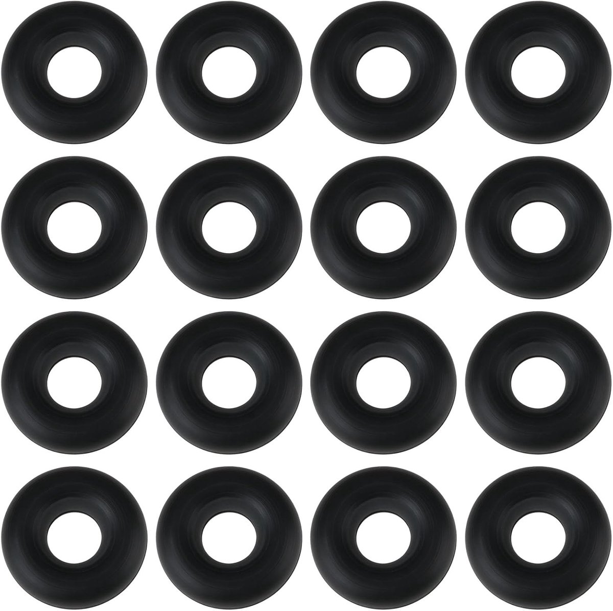 Silicone O-Ringen 200pcs 3mm ID 8mm OD 2.5mm Dikte - Zwart - Voor M3 M4 Schroeven - Betrouwbare afdichting - ShopVlot