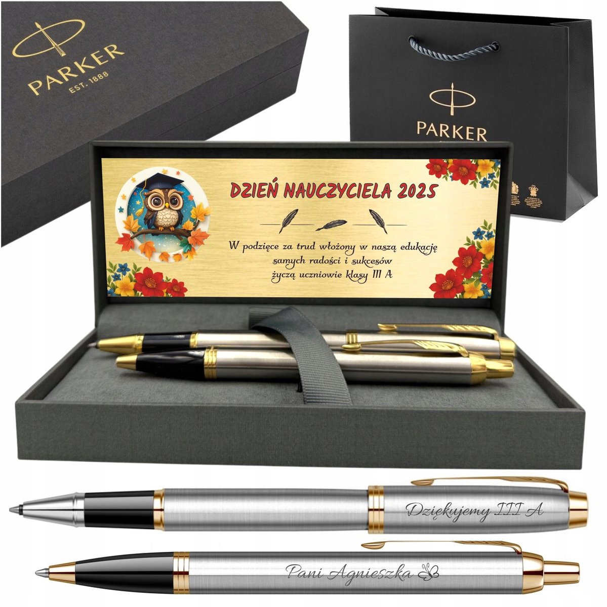 Parker IM GT Set: Vulpen & Balpen met Gravure - Luxe Cadeau