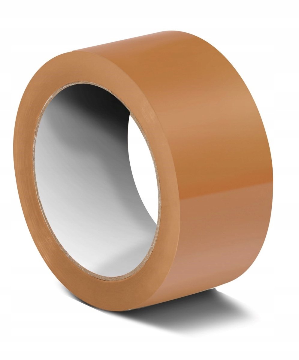 Bruine Pakkingstape Acryl 48mm/40m - Set van 6 Rollen