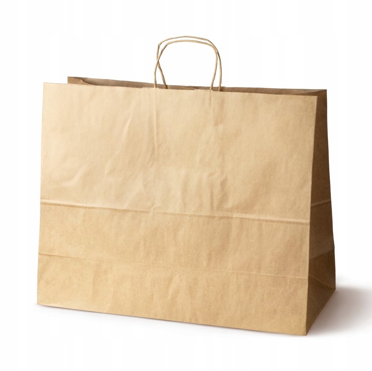 Bruine papierlades 50x18x39cm - 100 stuks